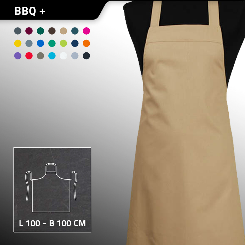 BBQ+ Halterschort zonder zak